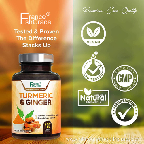 OEM Turmeric Capsules antioxidant benefits curcumin capsules